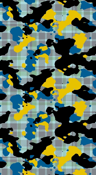 休闲风, 格子, 迷彩