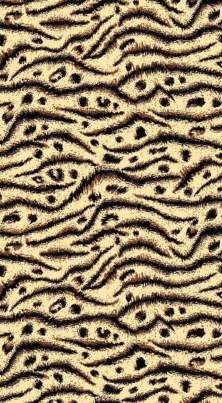 纹理, 豹纹